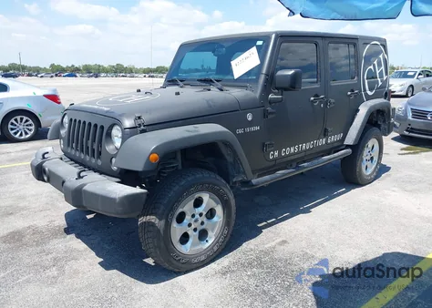 2016 Jeep Wrangler Unlimited Sport z USA, uszkodzony, nr VIN 1C4BJWDG8GL329912